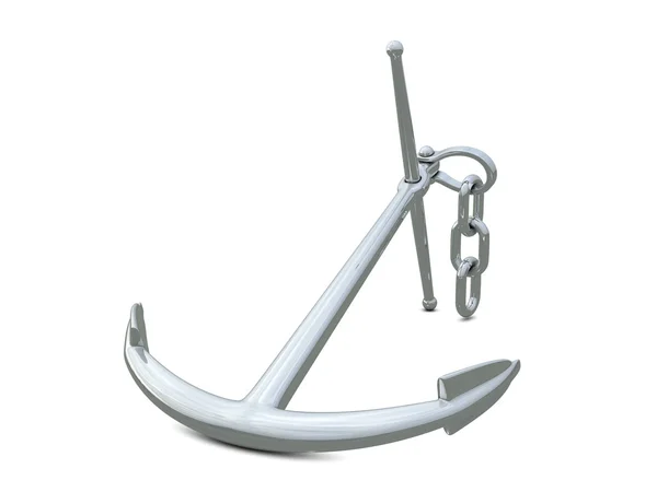 Anchor and chain — Stock Photo, Image