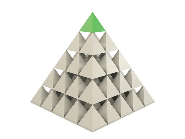 Pyramide aus Pyramiden — Stockfoto