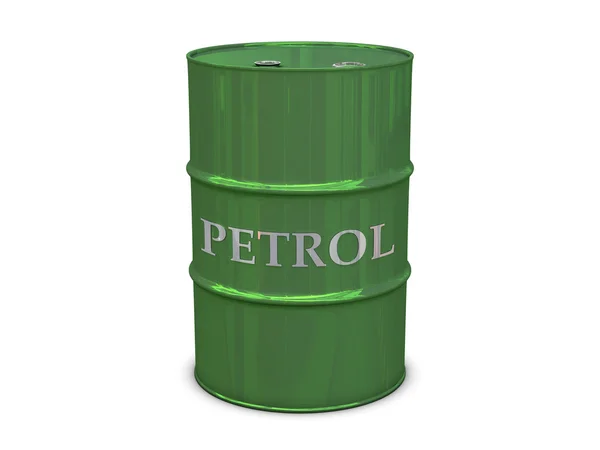 Benzínový barel — Stock fotografie