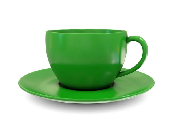 Xícara de café verde — Fotografia de Stock
