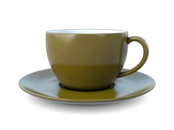 Kahve fincanı kahverengi — Stok fotoğraf