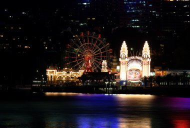 Sydney Luna Park clipart