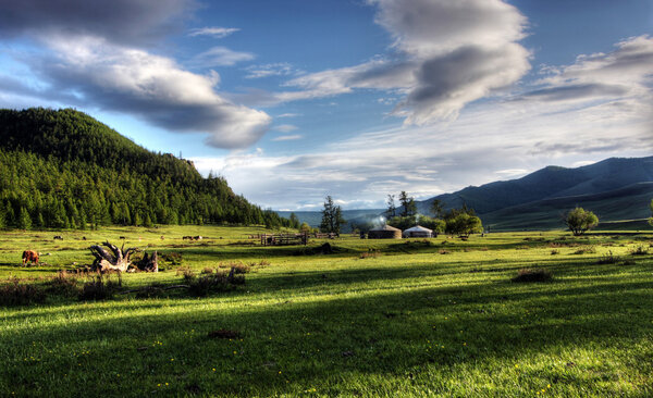 Монгольское жилище
