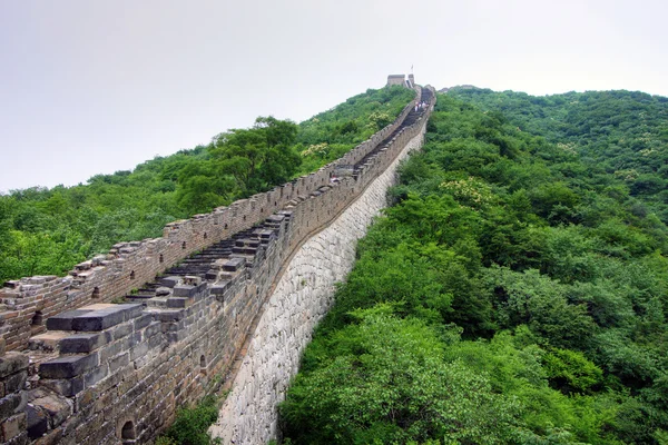 차이나의 거대 한 벽 — 스톡 사진