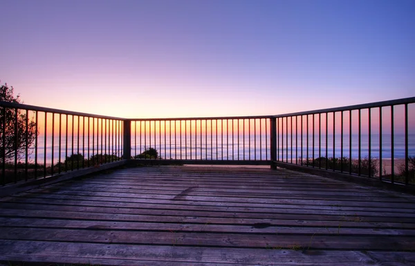 Морський пейзаж світанку — стокове фото