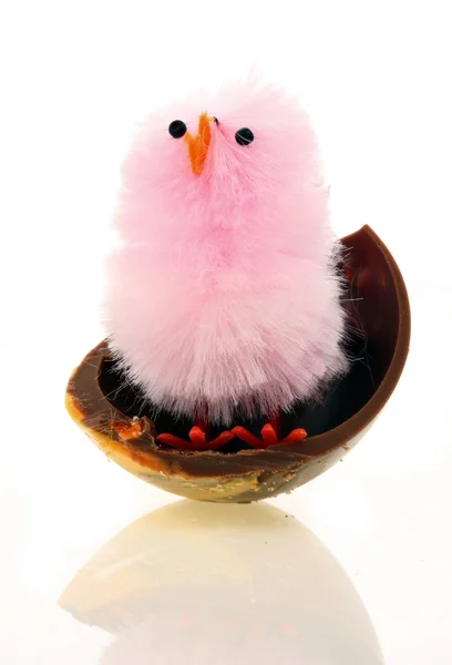 stock image Decorative easter chickens