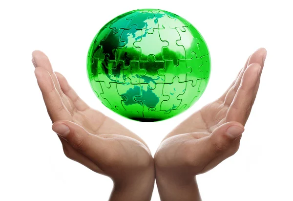 Caring for Earth — Stock Photo, Image