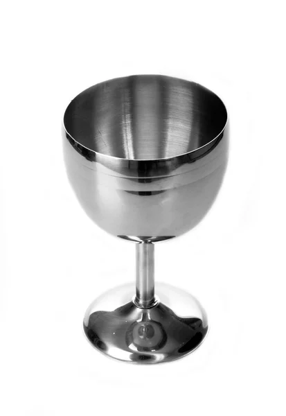 Silver goblet — Stock Photo, Image
