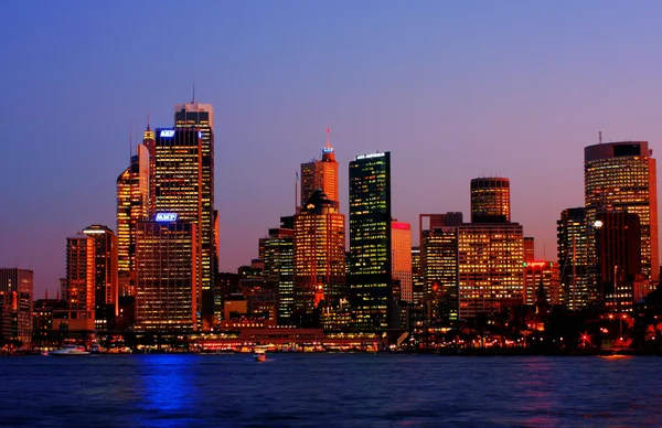 Skyline Сидней Сити — стоковое фото