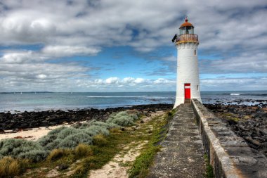 Port fairy lighthouse clipart