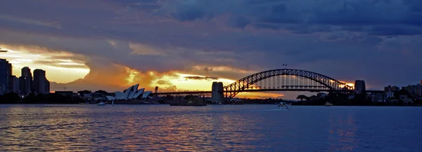 Sydney at dusk — Stock Photo, Image