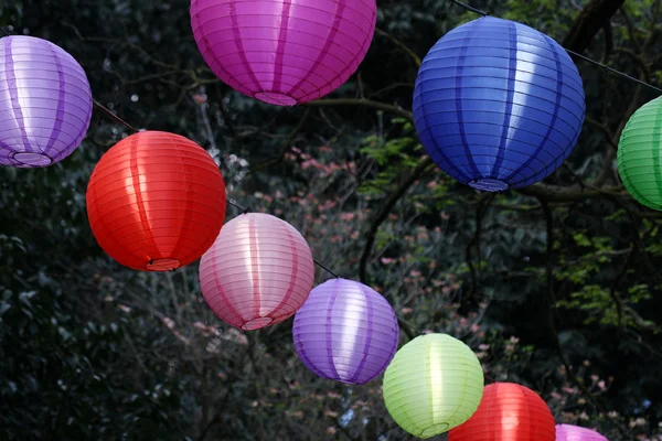 stock image Set of colorful light shades