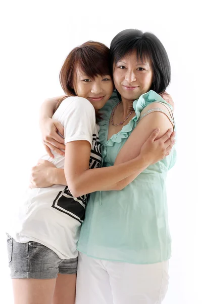Mamma och dotter ha kul — Stockfoto