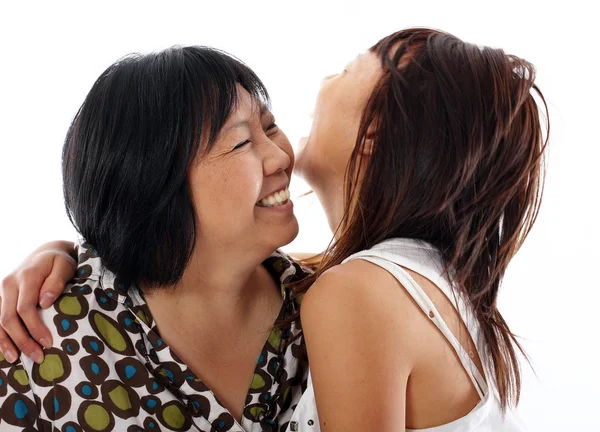 Moeder en dochter plezier — Stockfoto