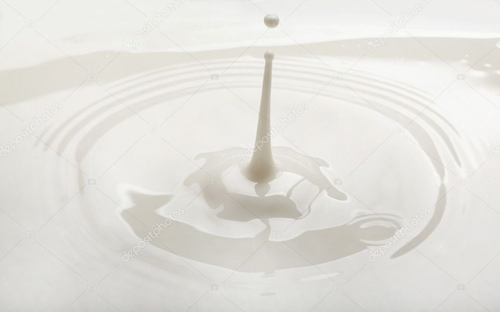 Drop of milk