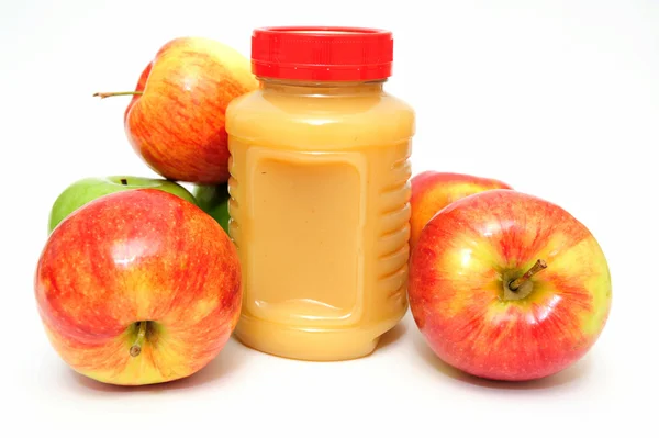 Jablečná šťáva — Stock fotografie