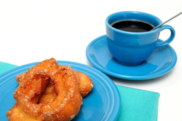 Buttermilk Doughnut And Coffee — Stock Photo, Image