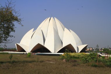 The Lotus Temple clipart