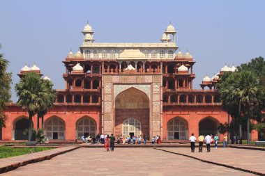 The Tomb of Akbar the Great clipart