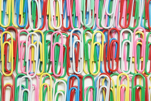 Multicolored clips — Stock Photo, Image