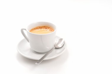 Cup of capuccino clipart