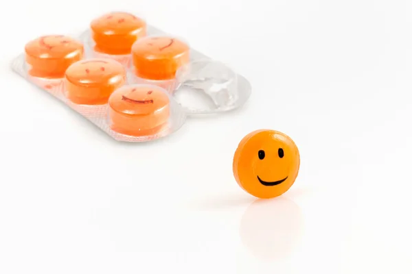 Dayli mosoly tabletta — Stock Fotó