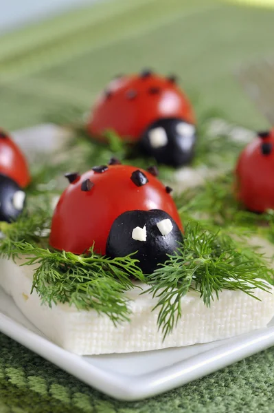 stock image Ladybug tomato