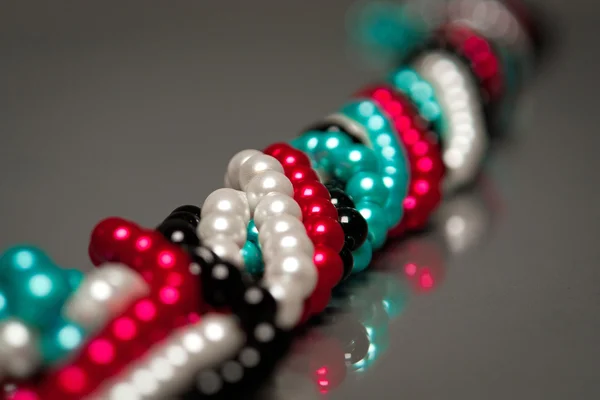 Perles de couleur abstraites — Photo