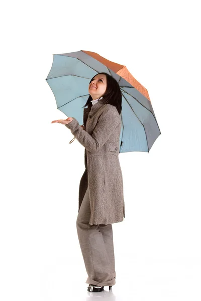 Mujer con paraguas —  Fotos de Stock