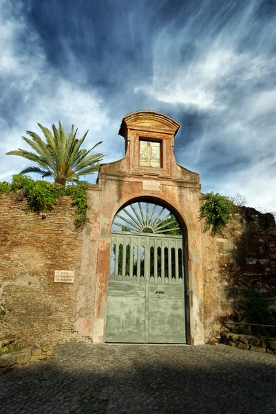 Oude ruïne op palatino — Stockfoto