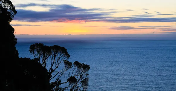 ニュージーランドの日没 — ストック写真