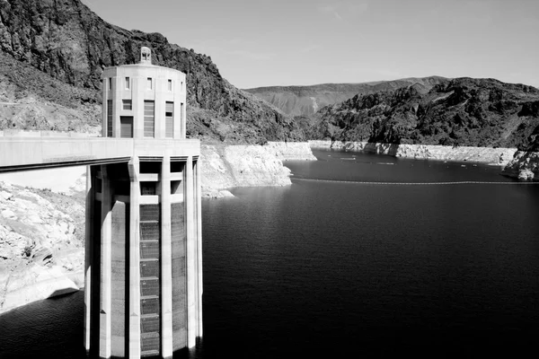 Torre en la presa Hoover — Foto de Stock