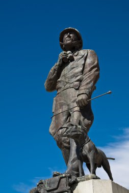 General Patton Statue clipart