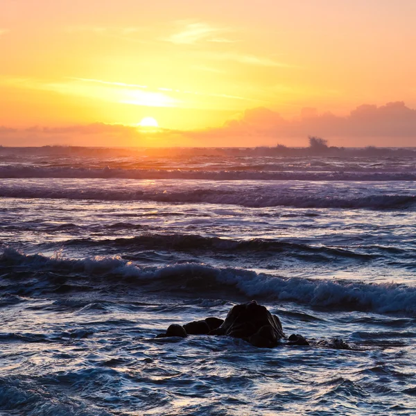 Puesta de sol océano —  Fotos de Stock