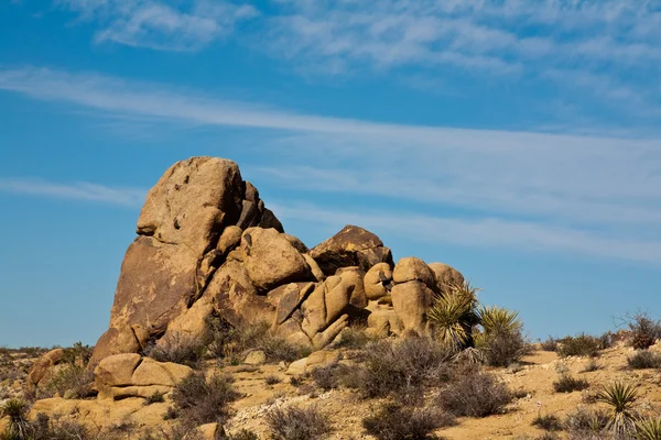 Pila de roca en el Parque Nacional Joshua Tree — Foto de Stock