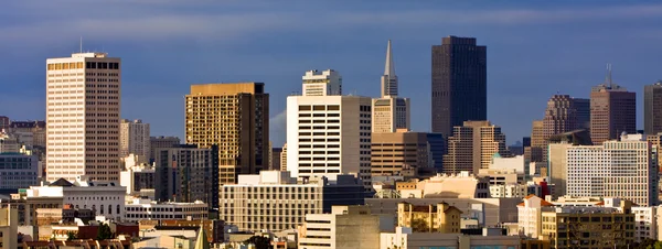 Panorama del paesaggio urbano di San Francisco — Foto Stock