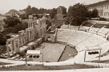 Plovdiv Amphitheater clipart