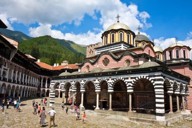 Rila Monastery clipart