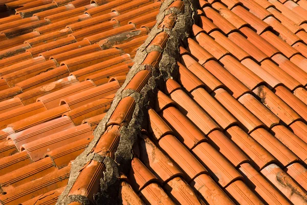 Nahaufnahme vom Dach — Stockfoto