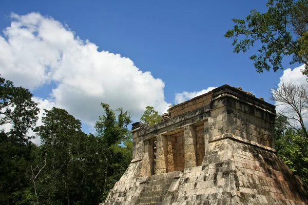 Mayské ruiny v Chichen Itza — Stock fotografie