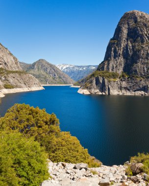 Hetch hetchy bahar peyzaj