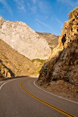 King's Canyon Road clipart