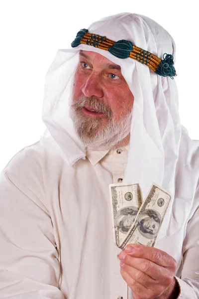 Arab ember gazdaság pénz — Stock Fotó