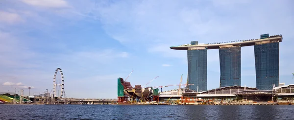 Singapur panorama — Stok fotoğraf