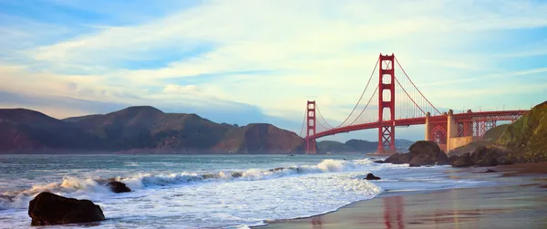 Golden Gate Bridge Panorama — Stock Photo, Image