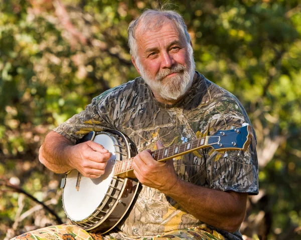 Giocatore di banjo — Foto Stock