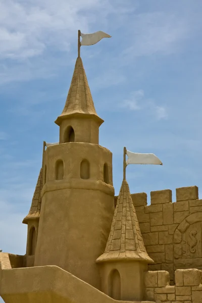 Castelul nisip — Fotografie, imagine de stoc