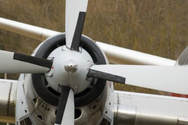 Aircraft propeller clipart