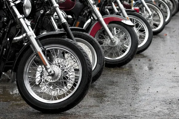 Řada motocyklů — Stock fotografie