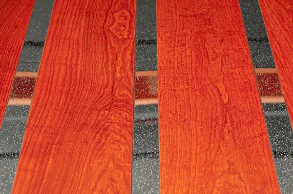 Redwood en chroom — Stockfoto